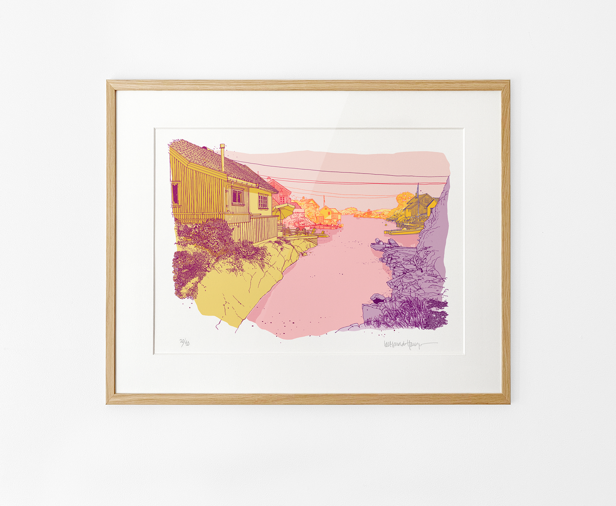 "Klåholmen II" 43x31,5