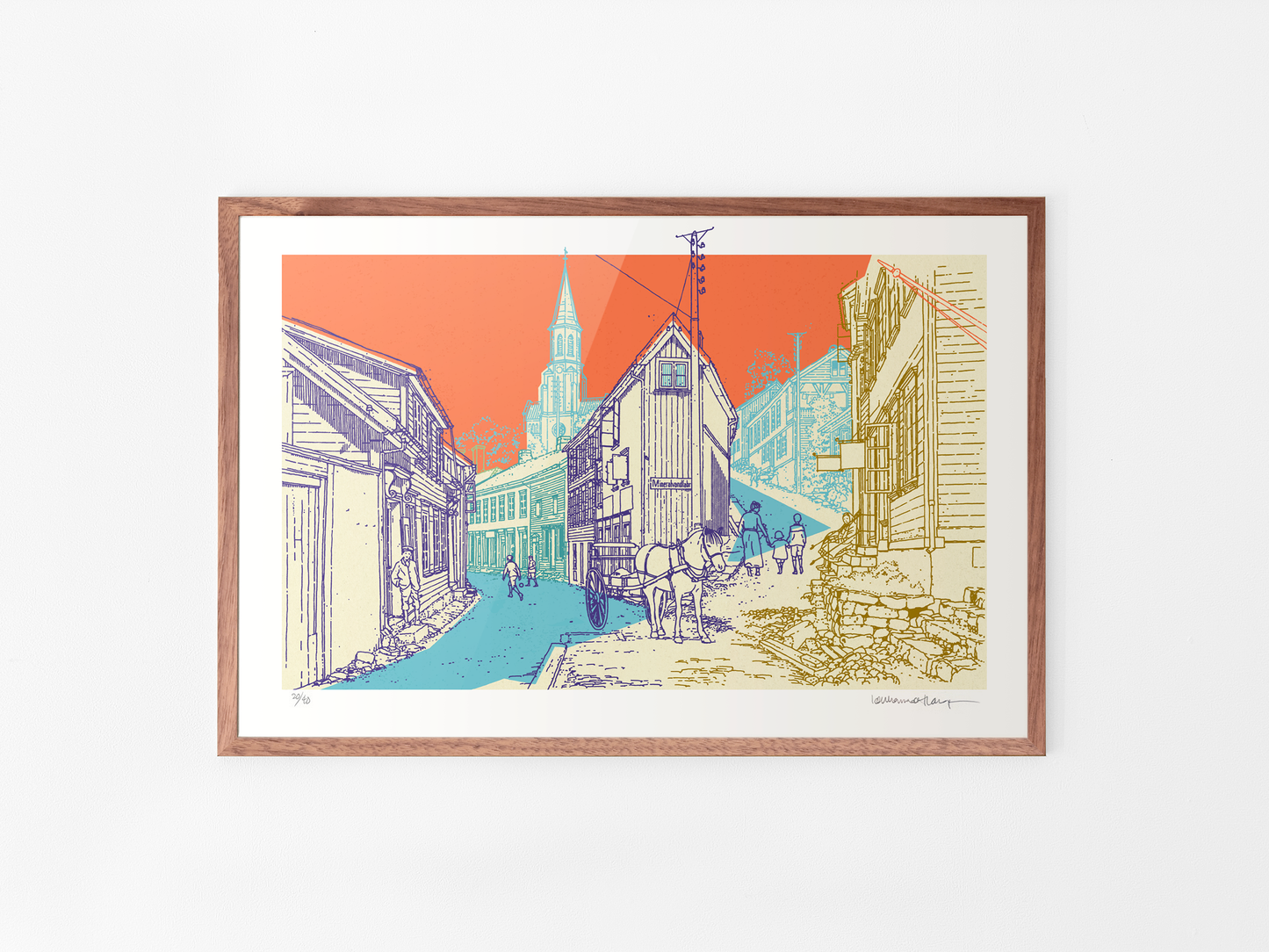 "Kirkekleiva" 60x40