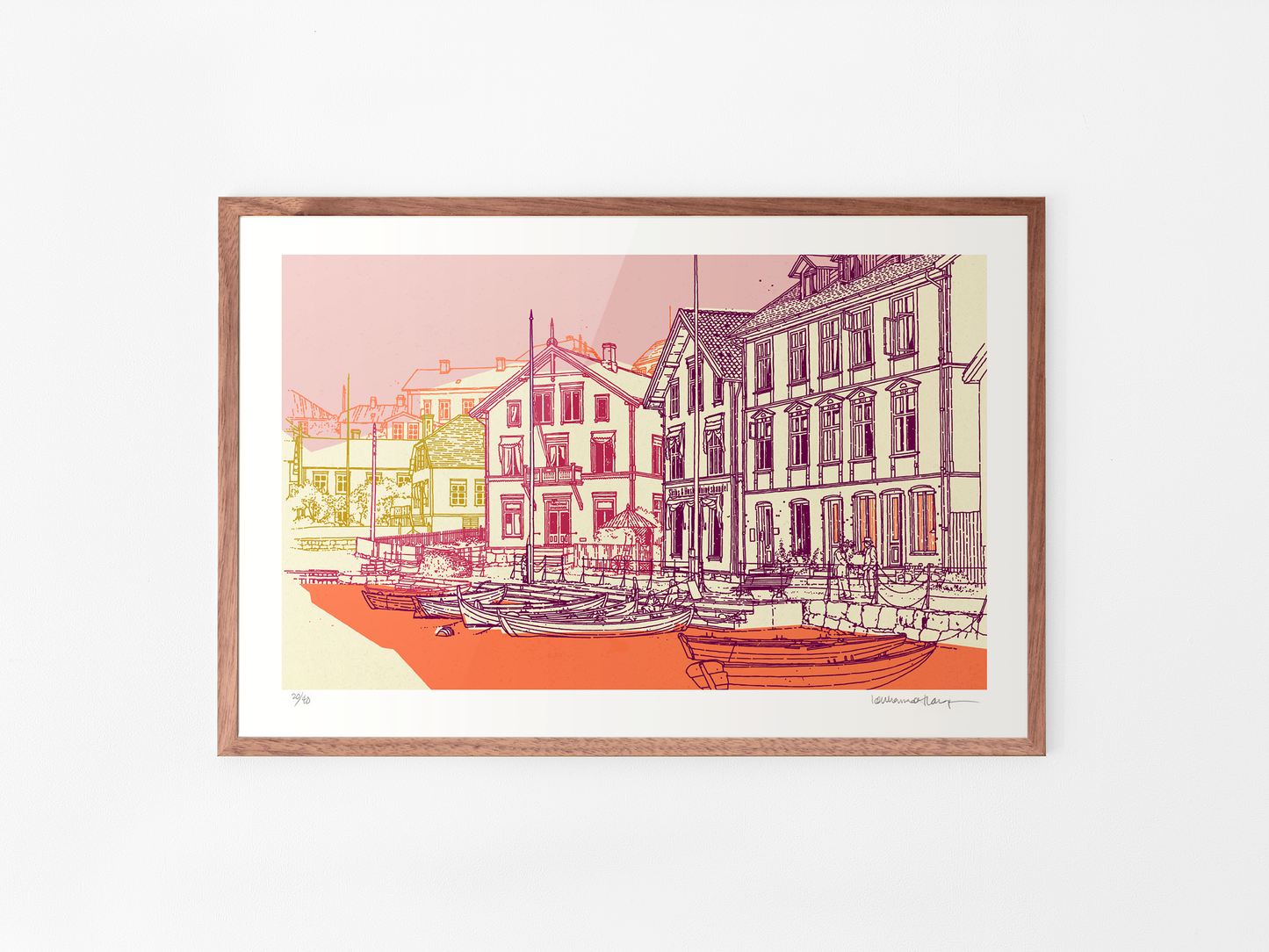 "Lindvika" 60x40