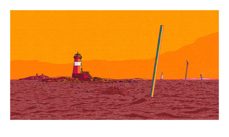 "Møkkalasset fyr III" 100x60