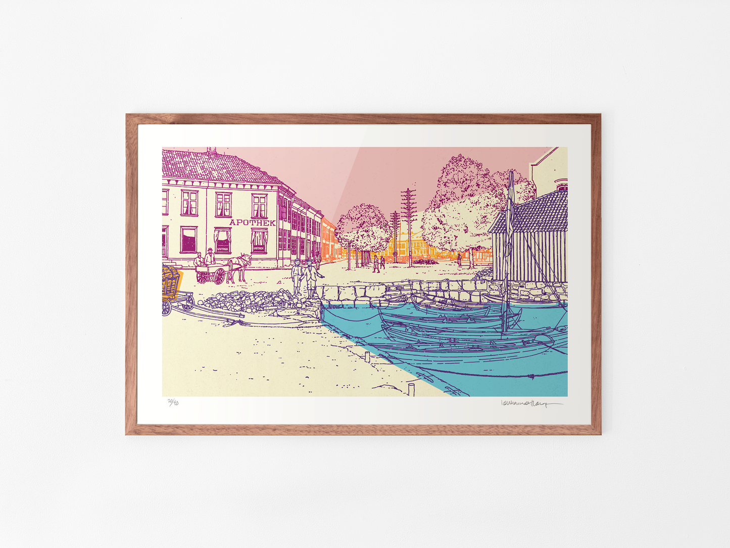 "Rådhusgata" 60x40