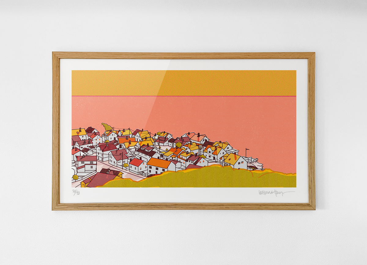"Tangen" 50x30