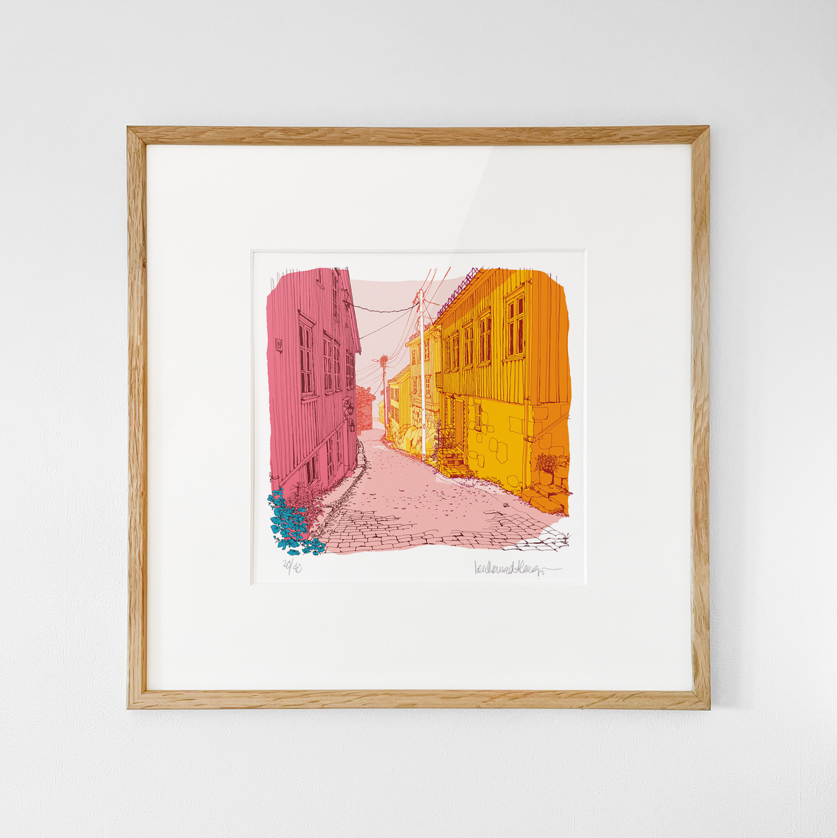 "Skolekleiva" 30x30