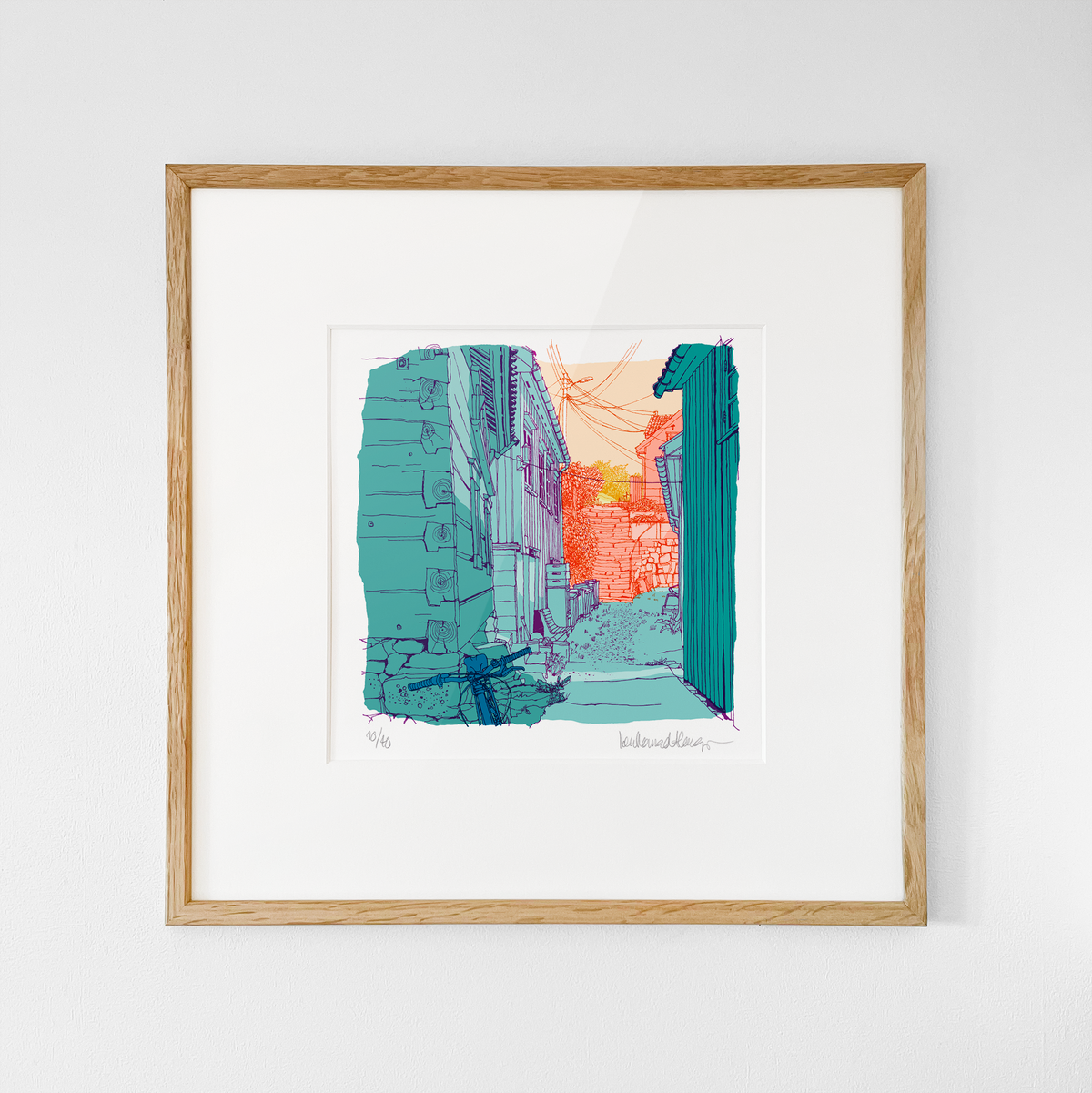 "Solsiden" 30x30
