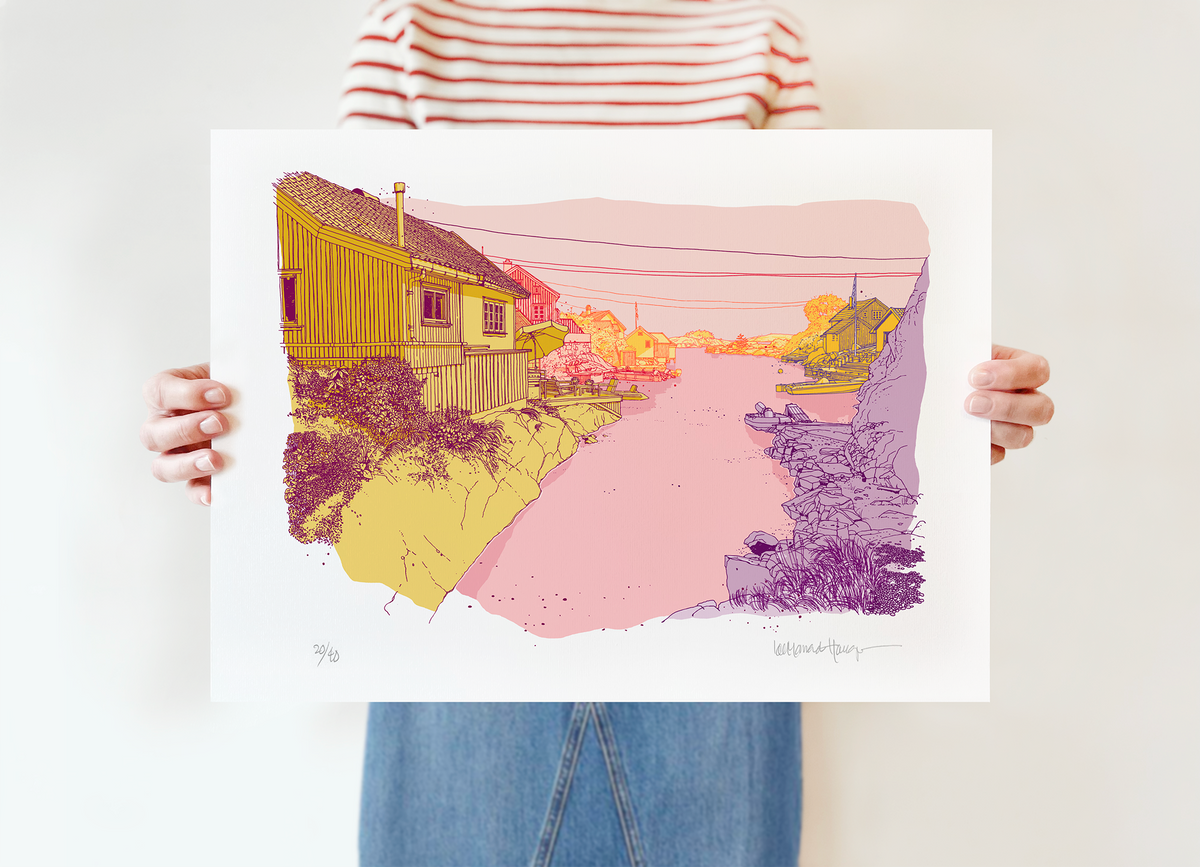 "Klåholmen II" 43x31,5