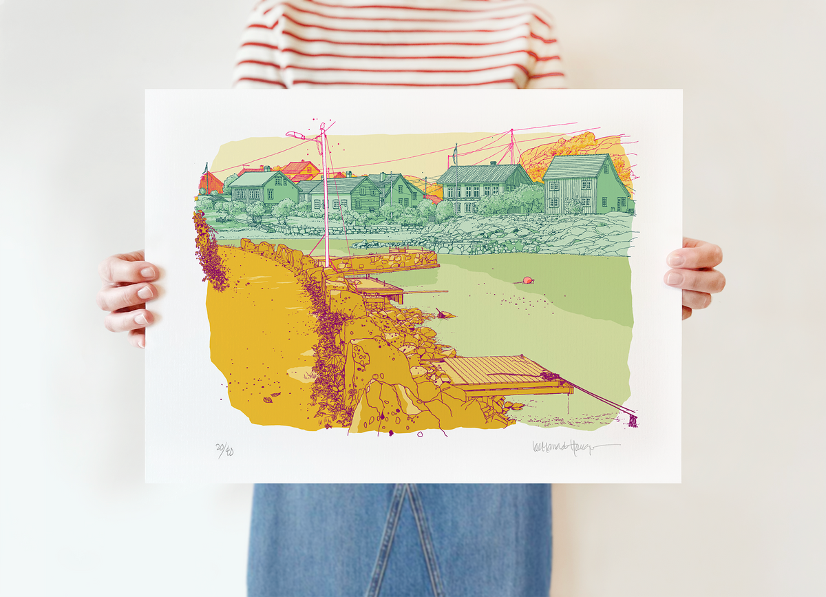 "Sandvika" 43x31,5