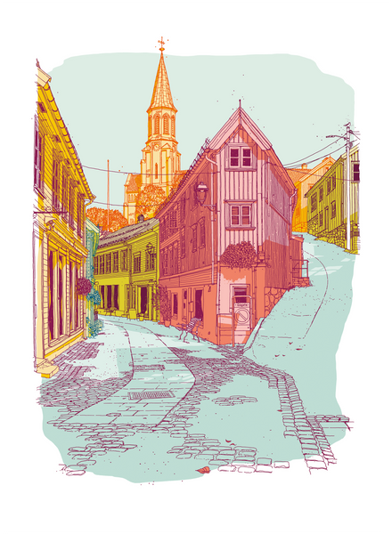 "Kirkekleiva IV" 31,5x43