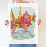 "Kirkekleiva IV" 31,5x43