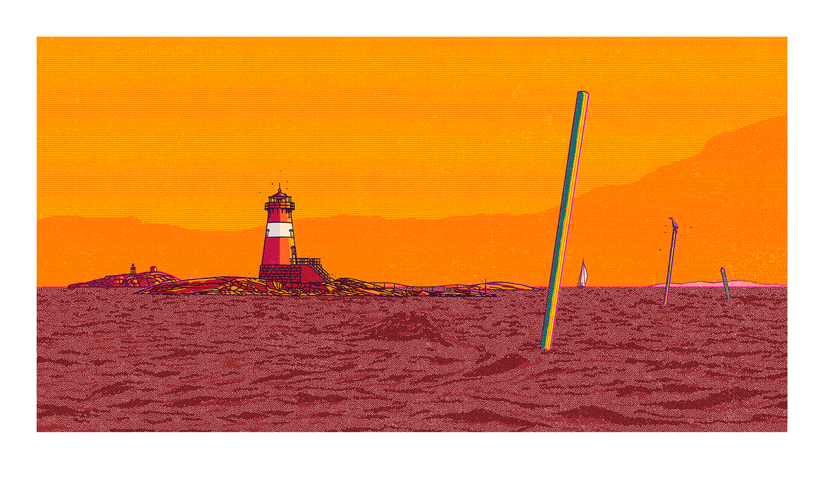 "Møkkalasset fyr III" 100x60