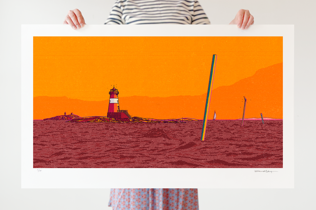 "Møkkalasset fyr III" 100x60