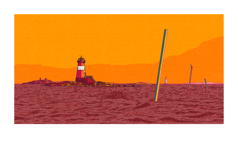 "Møkkalasset fyr III" 50x30