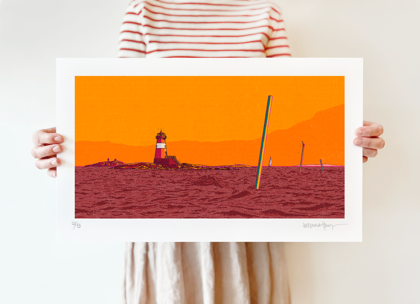 "Møkkalasset fyr III" 50x30
