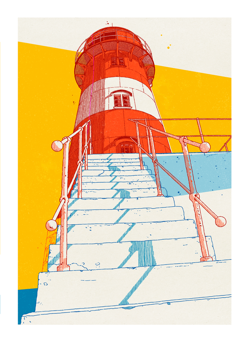 "Møkkalasset fyr" 50x70