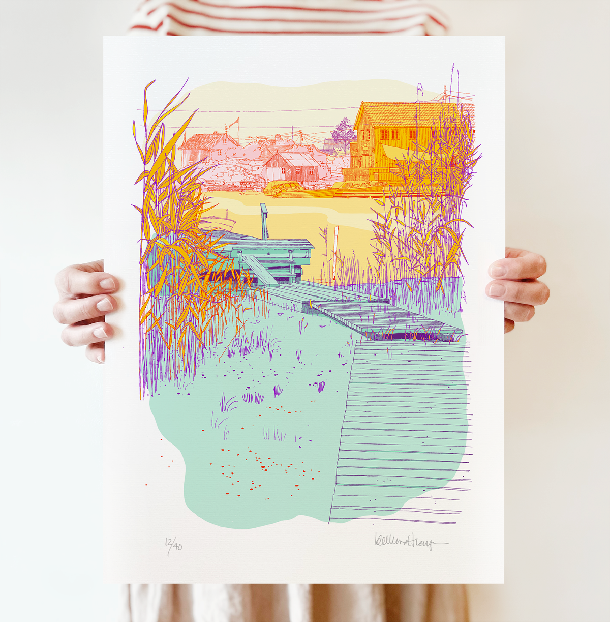 "Sandøykilen" 31,5x43