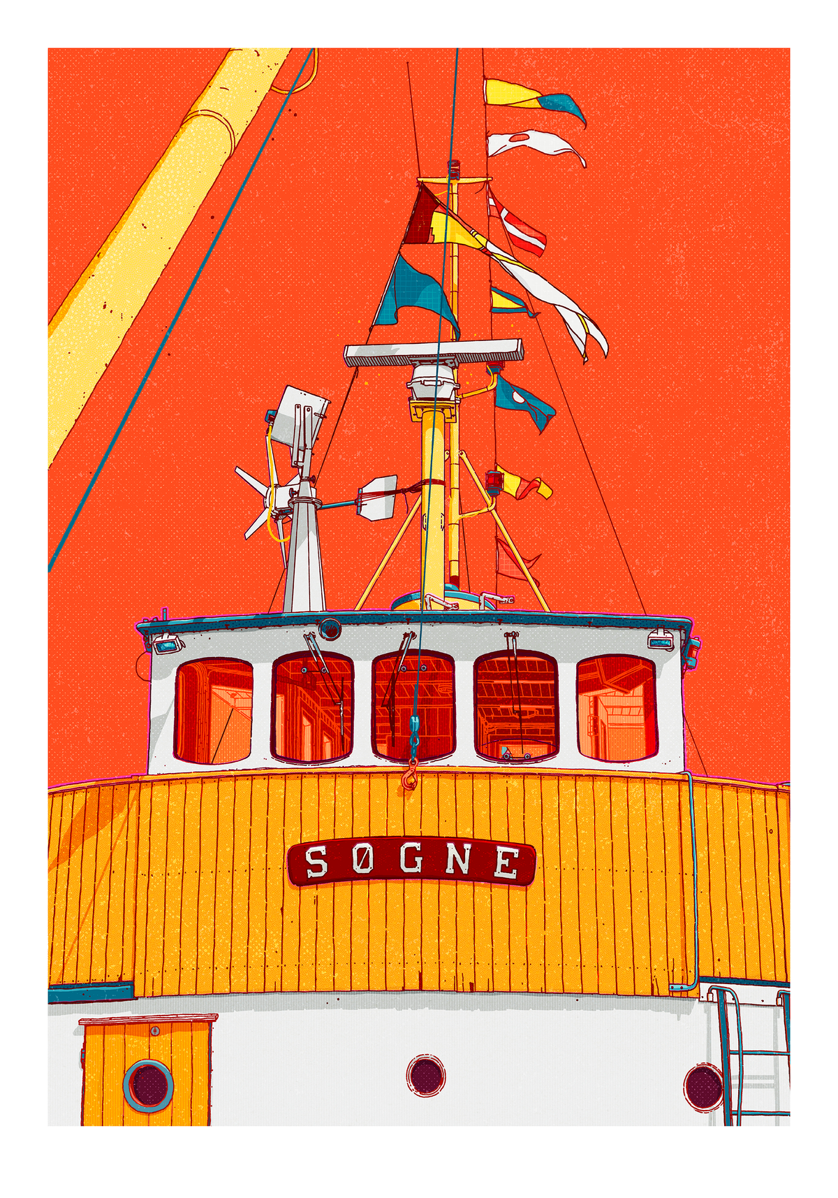 "M/S Søgne" 70x100