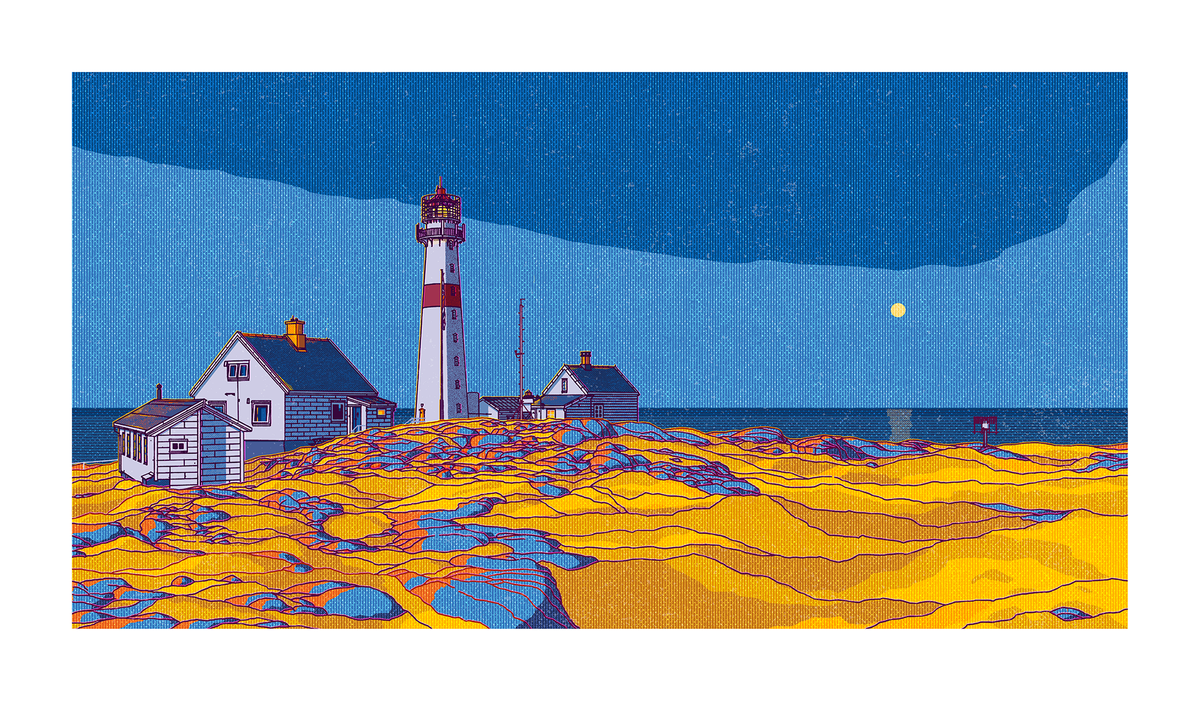 "Torungen fyr II" 50x30