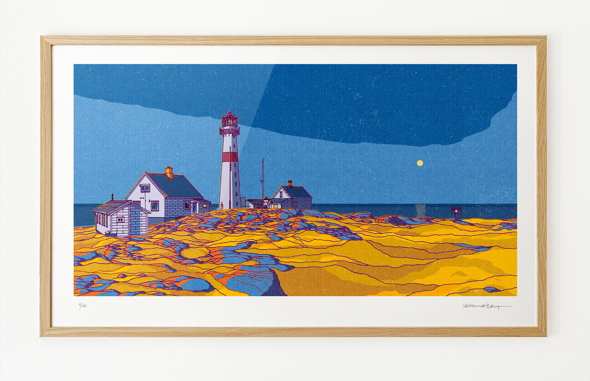 "Torungen fyr II" 75x44