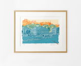 "Tvedestrand havn II" 43x31,5