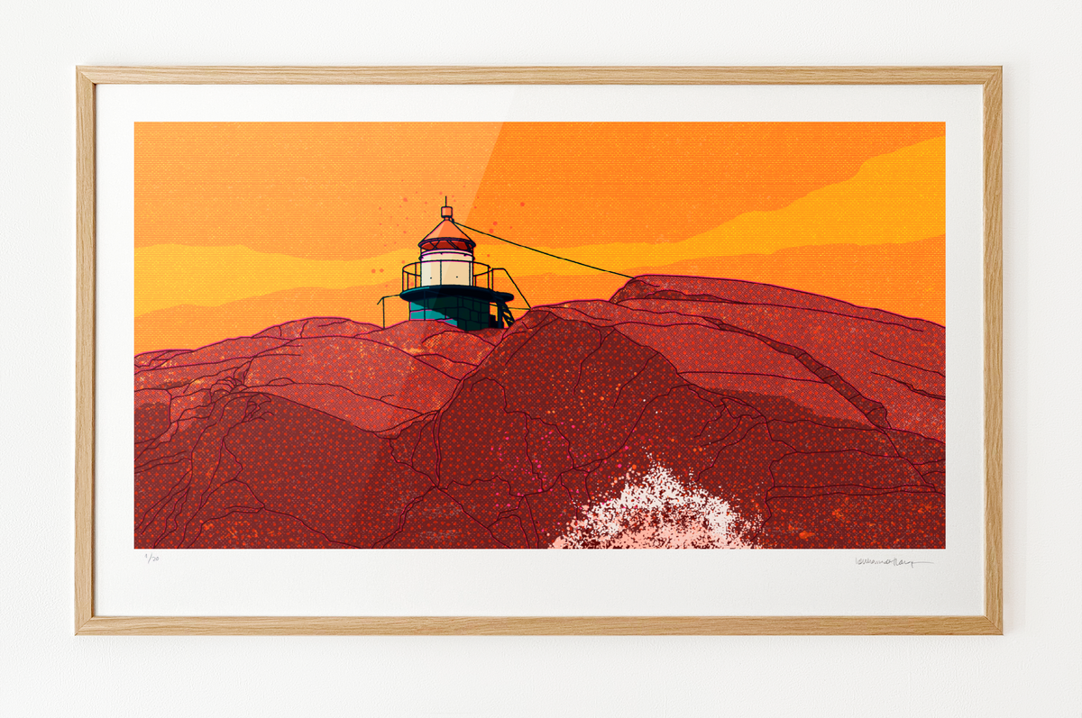 "Kvaknes-lykta" 100x60