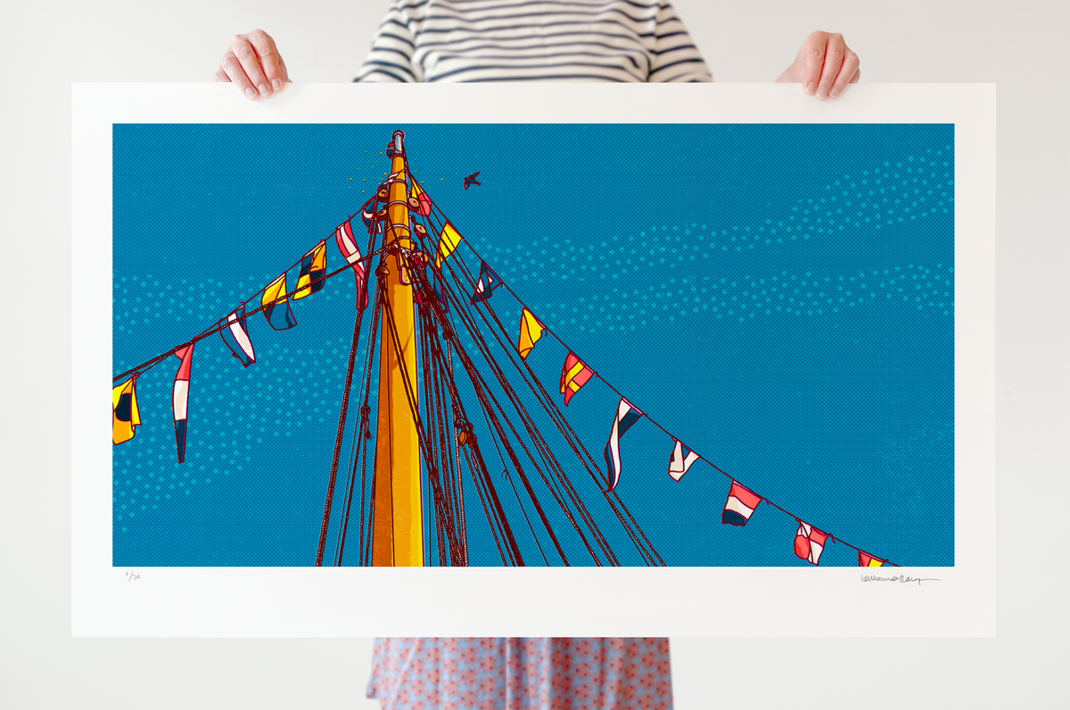 "Risør II" 100x60