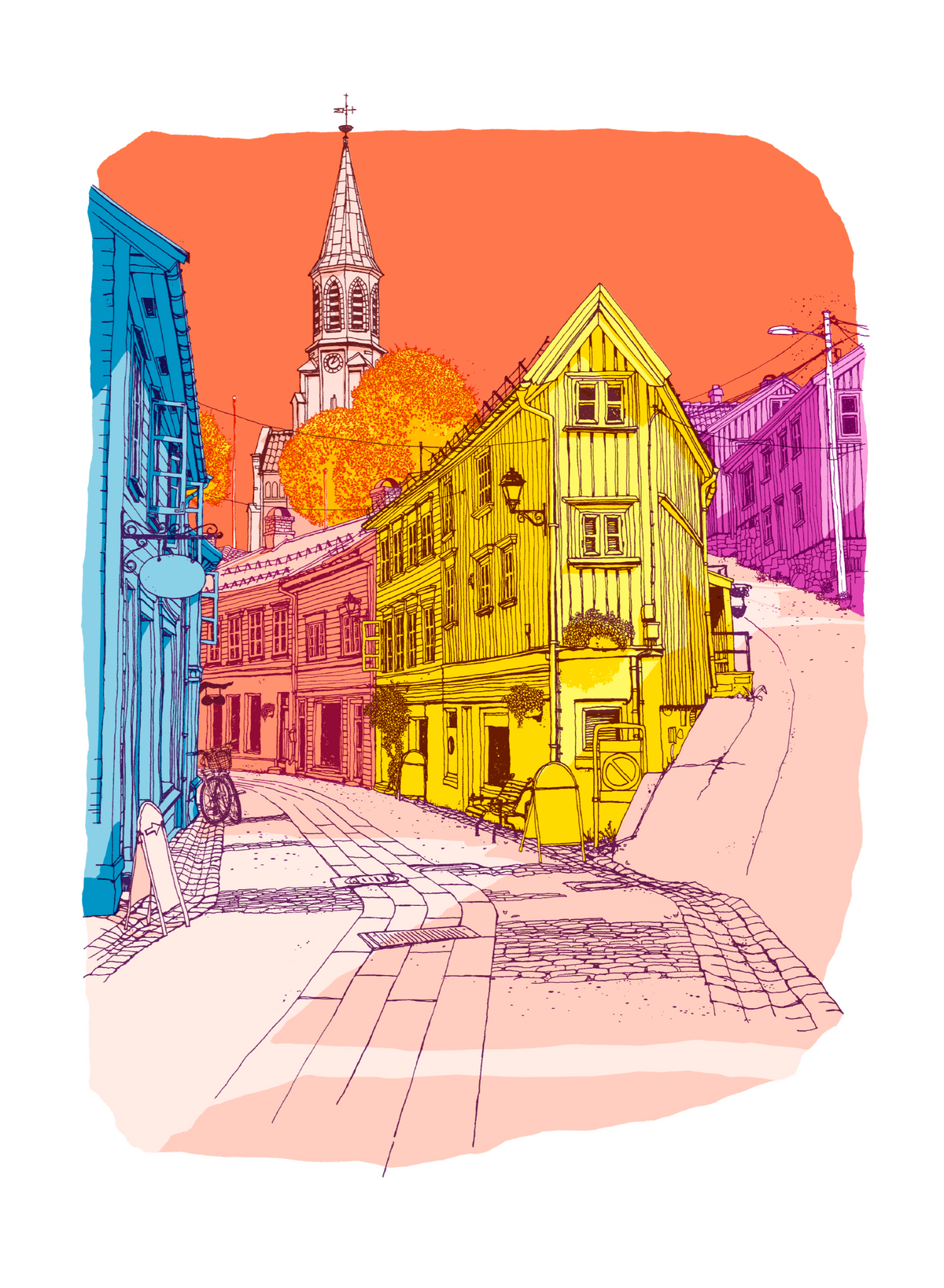 "Kirkekleiva" 31,5x43