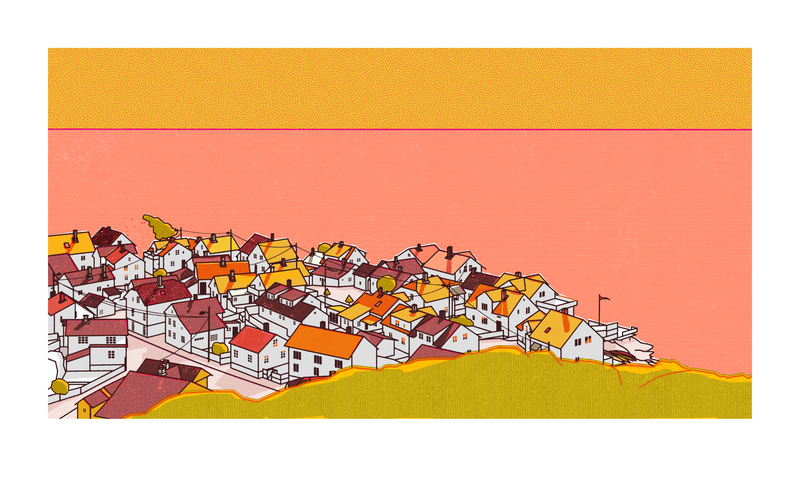 "Tangen" 50x30