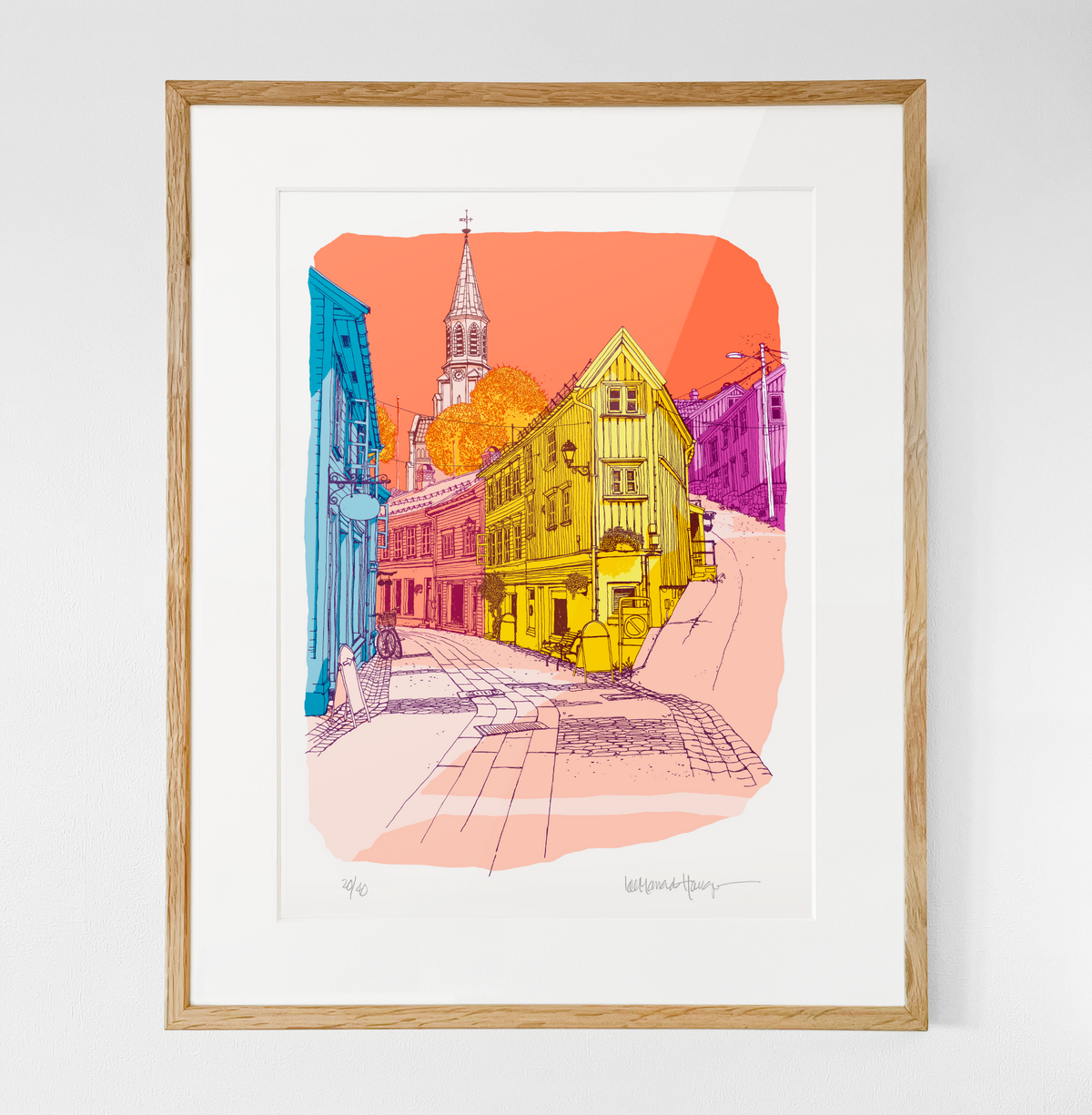"Kirkekleiva" 31,5x43