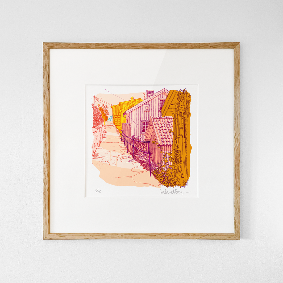 "Odden" 30x30
