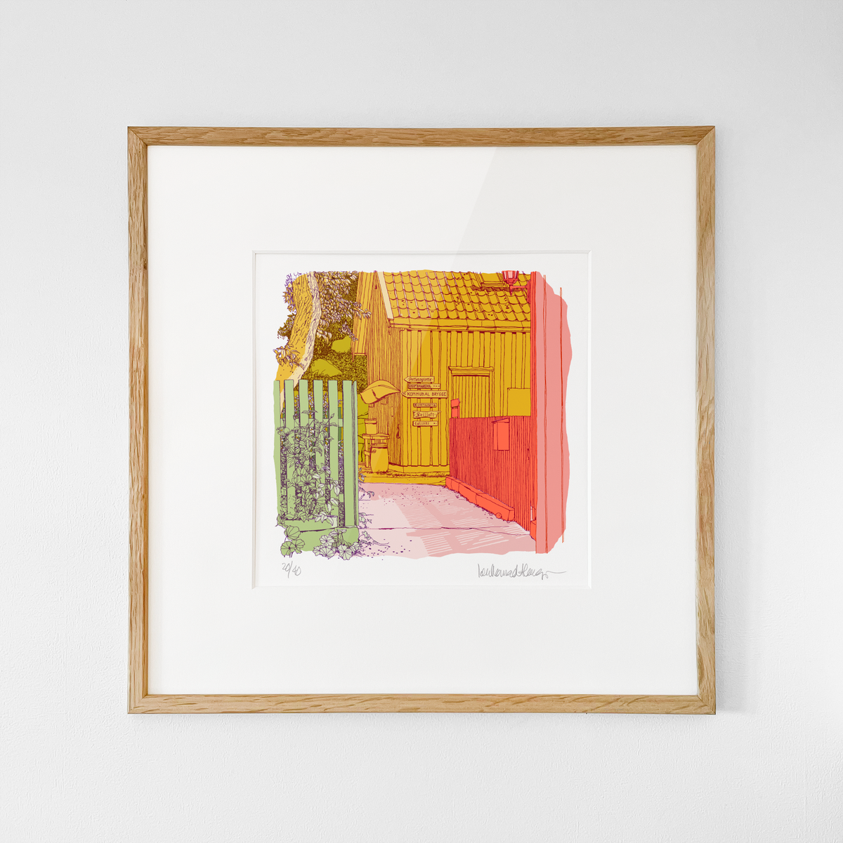"Butikken" 30x30