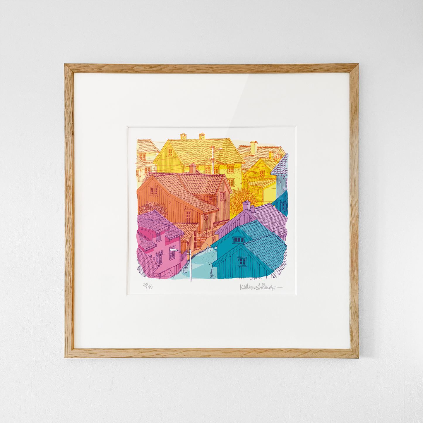 "Østerkleiv" 30x30