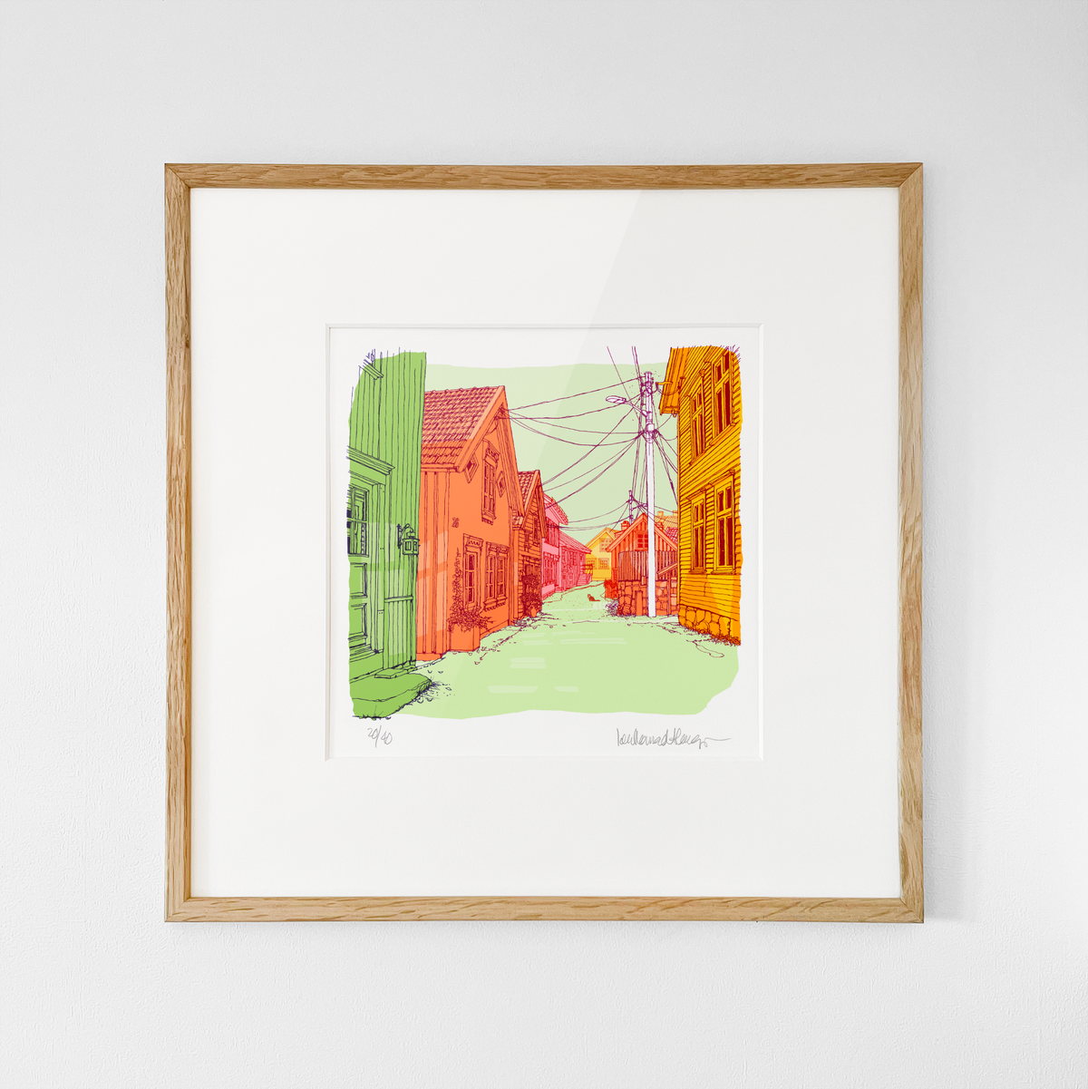 "Østerkleiv II" 30x30