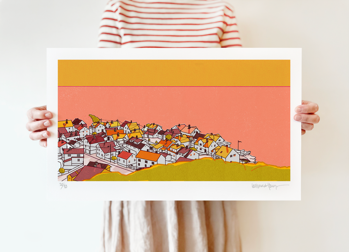 "Tangen" 50x30