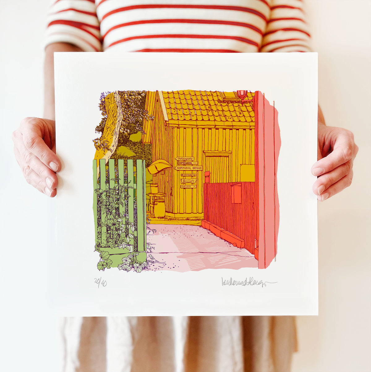 "Butikken" 30x30