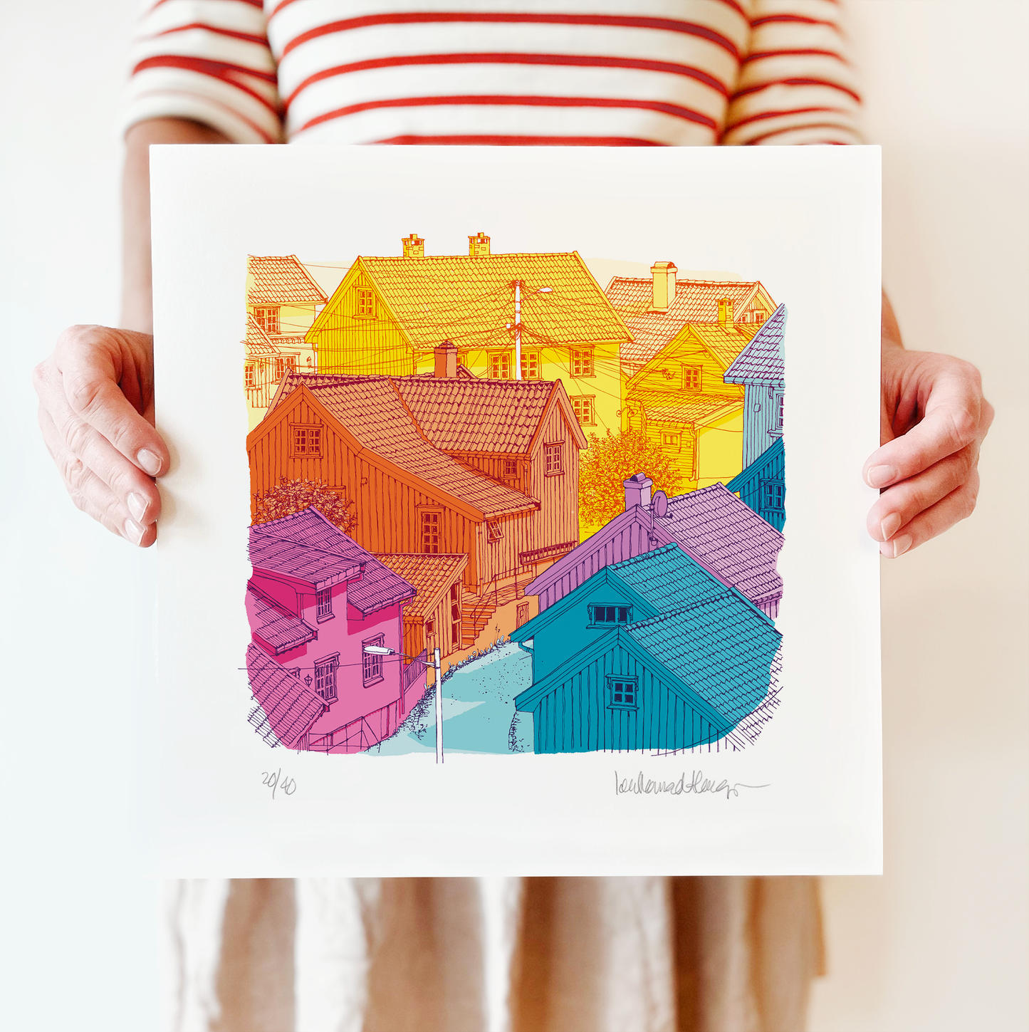 "Østerkleiv" 30x30