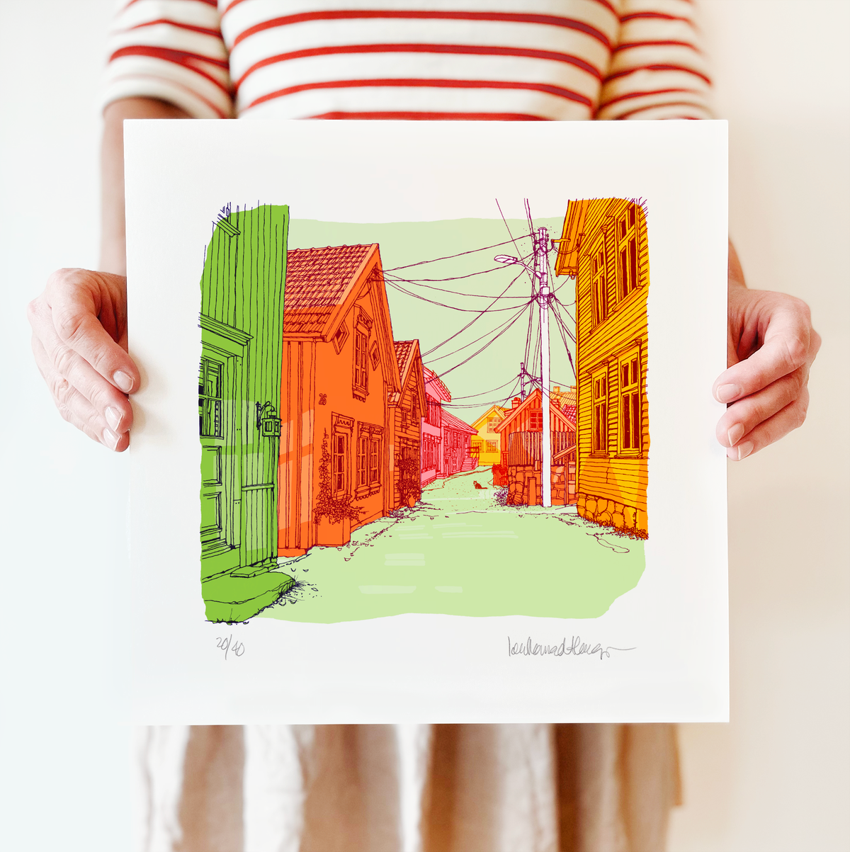"Østerkleiv II" 30x30