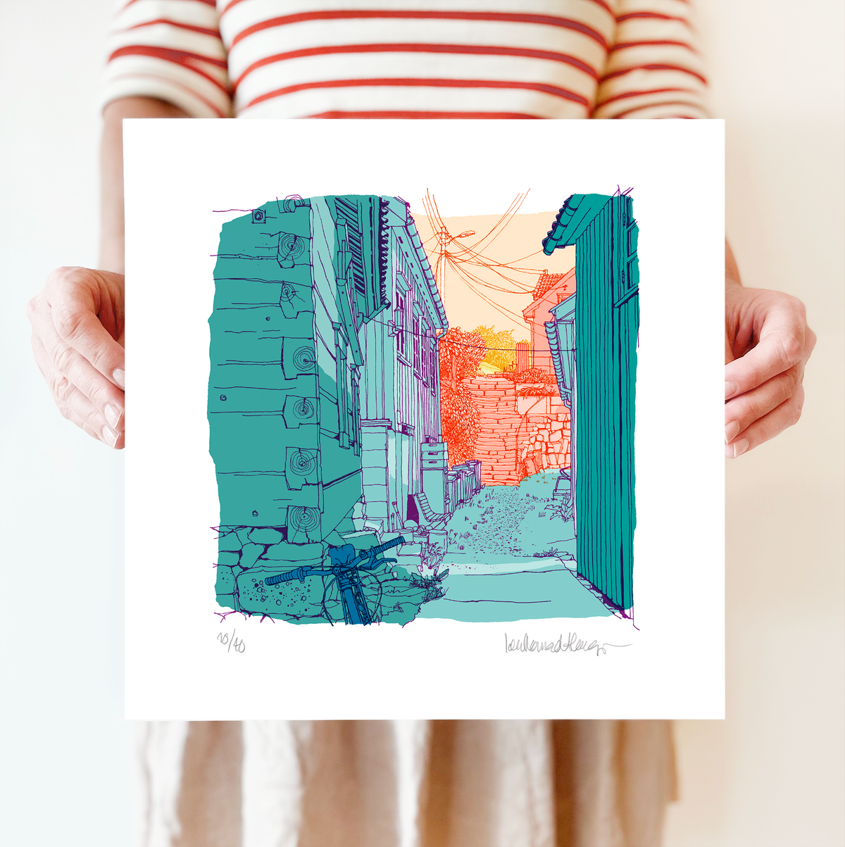 "Solsiden" 30x30